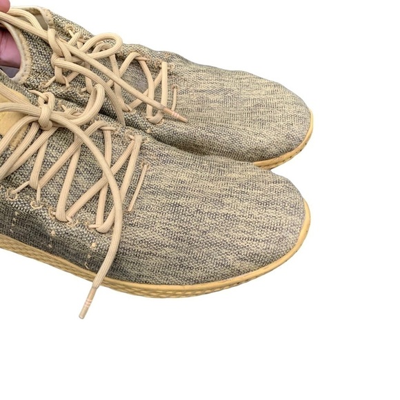 Adidas Pharrell X Tennis Hu Dip Dyed Sneakers Yellow Human Race Tennis Shoe 10 main image 10